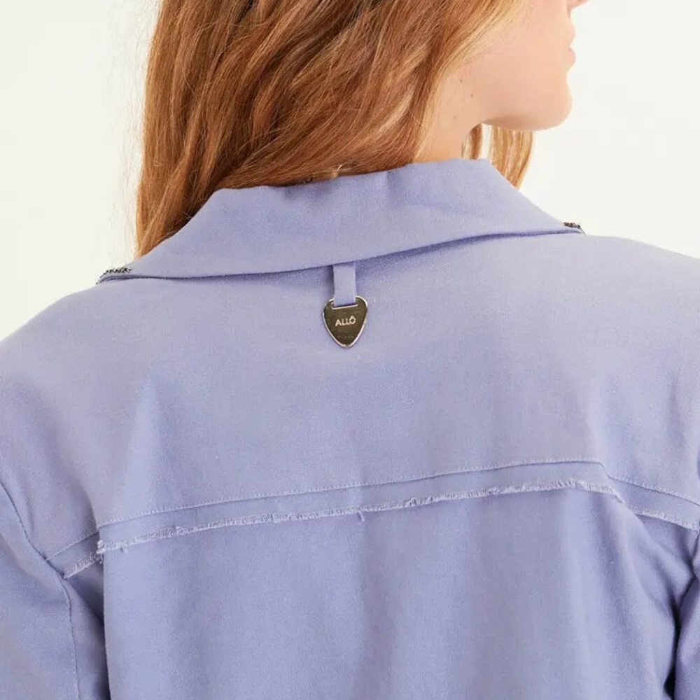 ALLO MARTINEZ Purple Women's Blazer | NWT - Picture 3 of 6